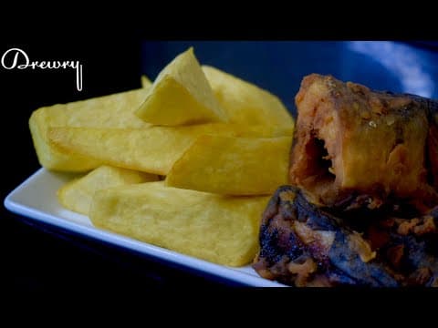 Ghanaian Fried Mackerel with Fried Yam - Ghanaian Main Course Ghanaian Fried Mackerel with Fried Yam - Delicious Ghanaian main course with medium difficulty. Perfect recipe converted from YouTube video to PDF format.