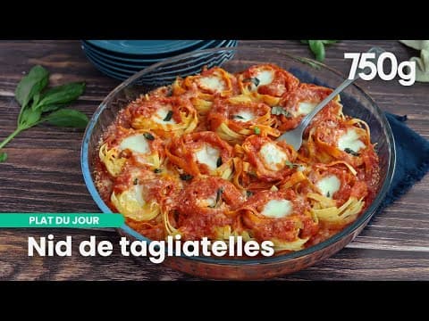 Mozzarella and Ham Pasta Tatin