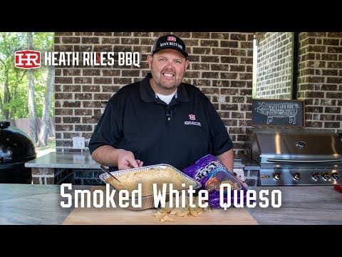 Easy Smoked White Queso Dip on the Traeger Ironwood 885