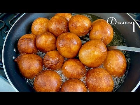 Beignets de farine au lait en poudre