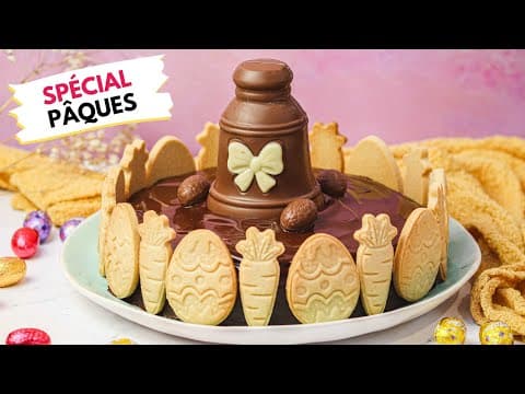 Easter Chocolate Cake - French Dessert Easter Chocolate Cake - Delicious French dessert with medium difficulty. Perfect recipe converted from YouTube video to PDF format.