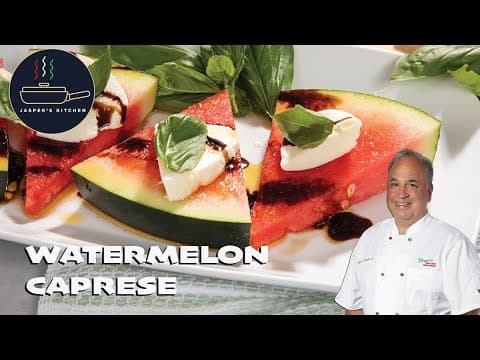 Jasper's Kitchen: Watermelon Caprese 🍉