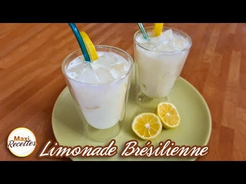 Brazilian Lime Lemonade with Condensed Milk