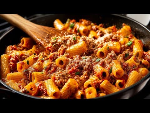 My Family Asks for This Pasta Every Weekend! So Easy and Incredibly Delicious!