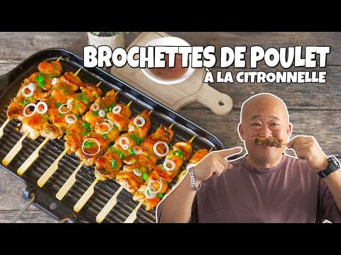 Brochettes de poulet à la citronnelle - Vietnamese Main Course Brochettes de poulet à la citronnelle - Delicious Vietnamese main course with easy difficulty. Perfect recipe converted from YouTube video to PDF format.
