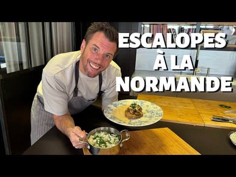 Escalopes de veau à la Normande, champignons de Paris et riz basmati - Française Main Course Escalopes de veau à la Normande, champignons de Paris et riz basmati - Delicious Française main course with medium difficulty. Perfect recipe converted from YouTube video to PDF format.