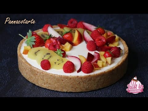 No-Bake Panacotarte with Raspberry, Vanilla and Fruit - French Dessert No-Bake Panacotarte with Raspberry, Vanilla and Fruit - Delicious French dessert with medium difficulty. Perfect recipe converted from YouTube video to PDF format.