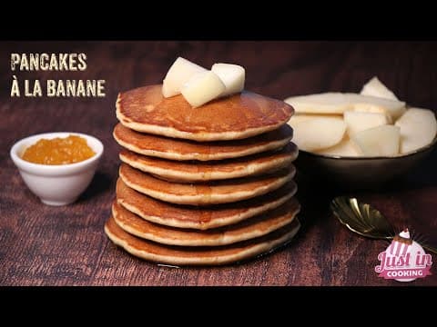 Fluffy Banana Pancakes - French Breakfast Fluffy Banana Pancakes - Delicious French breakfast with medium difficulty. Perfect recipe converted from YouTube video to PDF format.