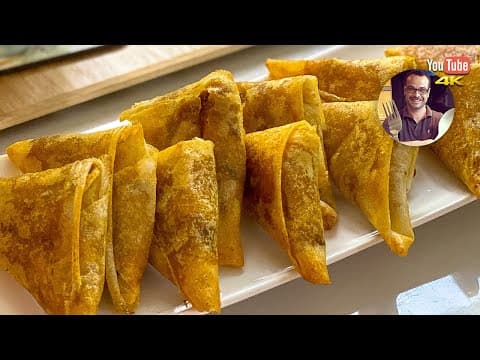 Butternut Squash and Lamb Samosas